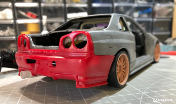 「起死回生III」Aa 1/18 R34 翻新改裝做例