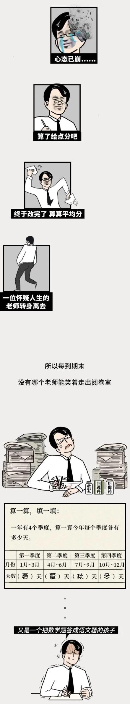 漫畫：老師們的假期是這樣度過的