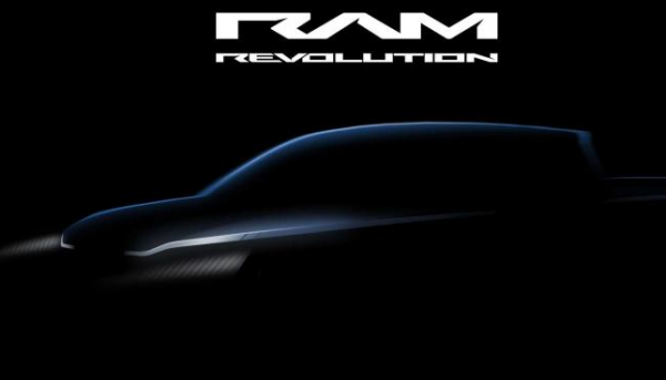 Ram 1500電動版車型預告圖 續航805公里