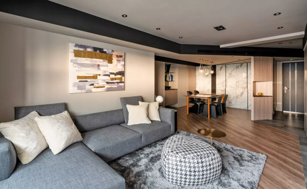 96平石木混搭風,清閒優雅的家 96平石木混搭風,清閒優雅的家