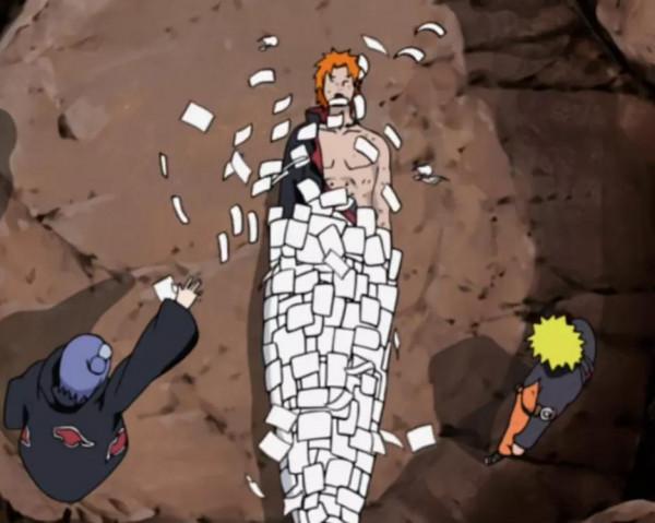 鳴人打敗佩恩後，送給小南一件禮物，難怪她會背叛帶土