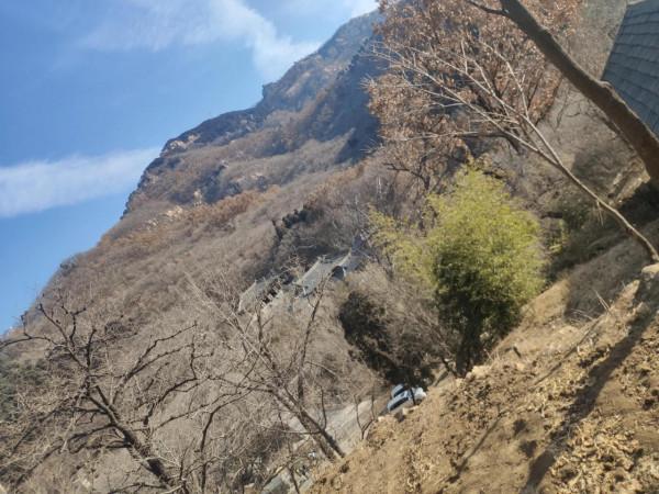 正月初五登扇子崖