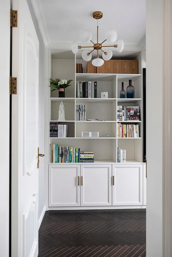 139㎡美式輕奢新房，高階灰+金屬感，還有高顏值衣帽間強勢入鏡