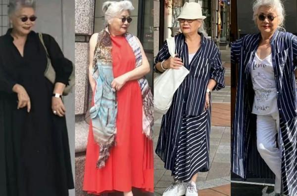 東方美怎麼穿？看日本銀髮奶奶的晚年造型，簡約大方才最真實