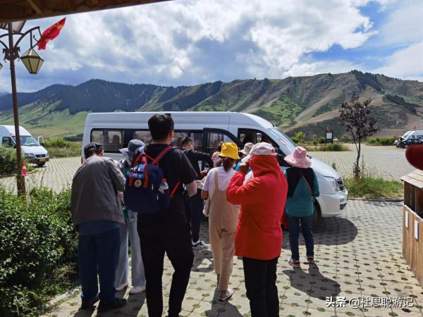 漢EV自駕新疆伊犁，乘坐區間車逛昭蘇打卡點夏塔景區