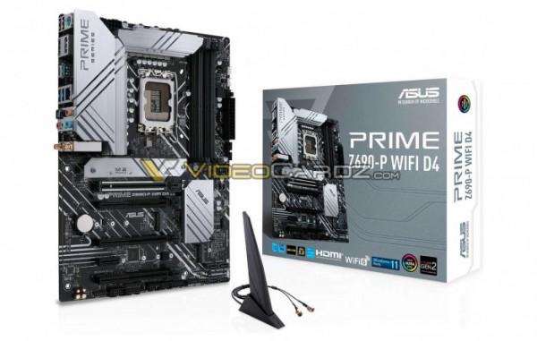 華碩Prime Z690-P主機板曝光：英特爾12代Alder Lake平臺主流之選