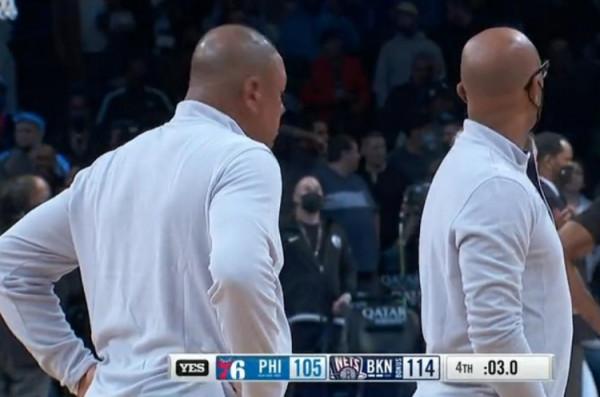 籃網末節0犯!裡弗斯最後3秒鐘叫暫停 盯著三名裁判比“0” 籃網末節0犯!裡弗斯最後3秒鐘叫暫停 盯著三名裁判比“0”