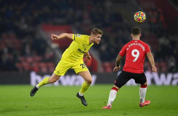 英超聯賽南安普頓 4-1 布倫特福德