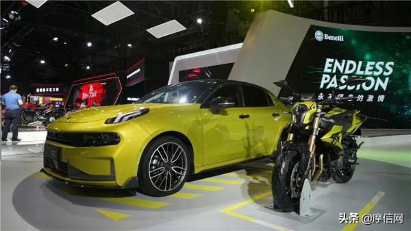 Benelli與領克推出聯名款摩托“燃金彈頭”