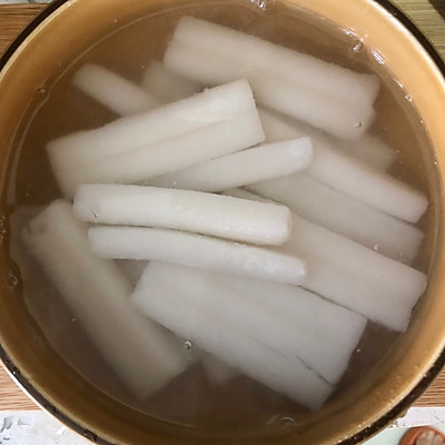 #暖冬醬在手，嗨吃部隊鍋#韓式章魚炒年糕