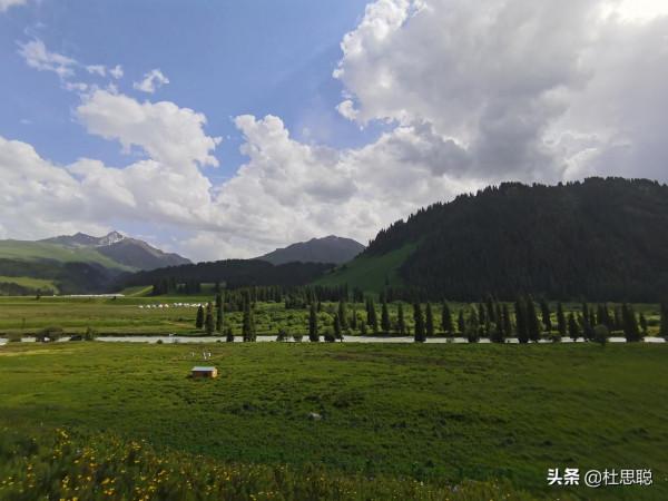 漢EV自駕新疆伊犁，風景如畫的百里畫廊，待小半個月不過分