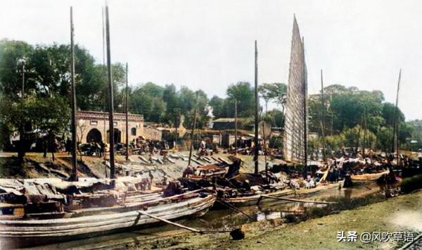 90年前的河北保定,府河清澈,街頭繁華 90年前的河北保定,府河清澈,街頭繁華