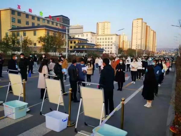 互助縣公安局圓滿完成2021年下半年中小學教師資格考試安保任務