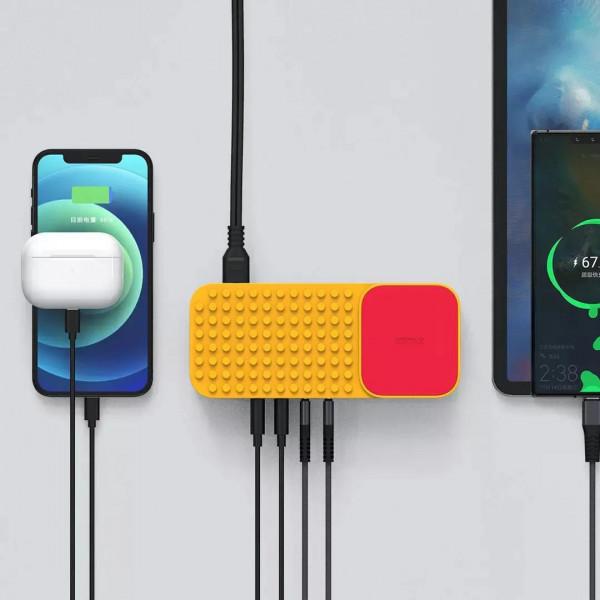 這款類似“樂高”的充電器，非常有趣