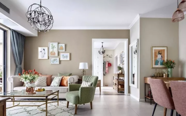 陽臺改成書房，90平擠出3間房房屋裝修效果圖，被親戚們贊爆了