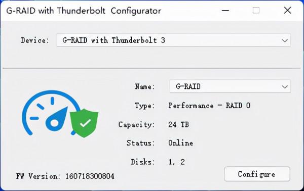 好萊塢影視行業特選 閃迪大師 G-RAID 2 桌面儲存器