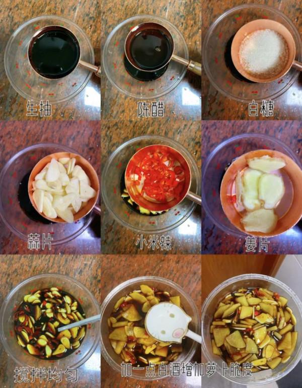 自制醃蘿蔔，又脆又酸又辣，簡直太下飯