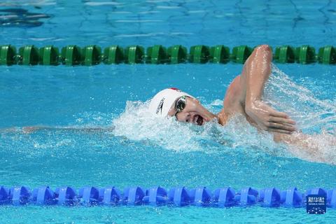 全運會-游泳男子400米自由泳決賽:季新傑奪得冠軍 全運會-游泳男子400米自由泳決賽:季新傑奪得冠軍