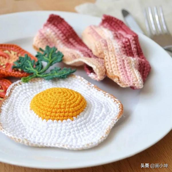 讓人垂涎欲滴的針織與鉤編美食