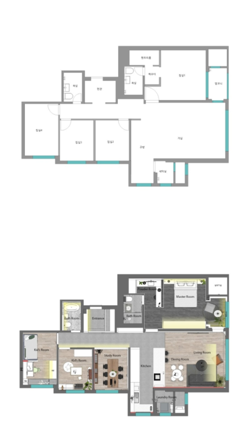 這套房子憑“簡單純粹”出圈了，通透舒適，空間放大不止130㎡了