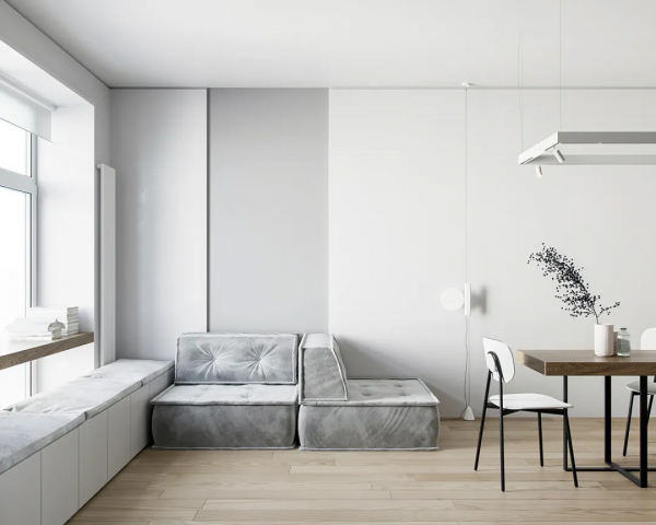 一對年輕夫婦的家，85㎡複式，簡雅純粹的格調