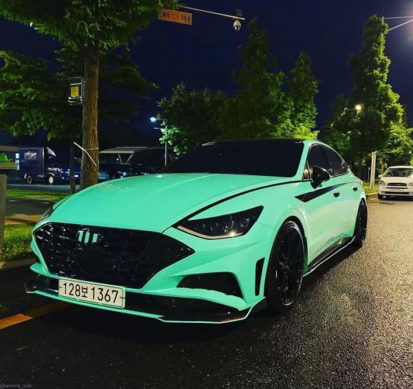 被“鯰魚臉”坑慘了的索納塔10改裝過後明顯帥多了 被“鯰魚臉”坑慘了的索納塔10改裝過後明顯帥多了