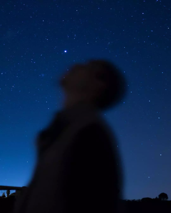 仰望星空時，我身上的每一顆原子，都在思念故鄉