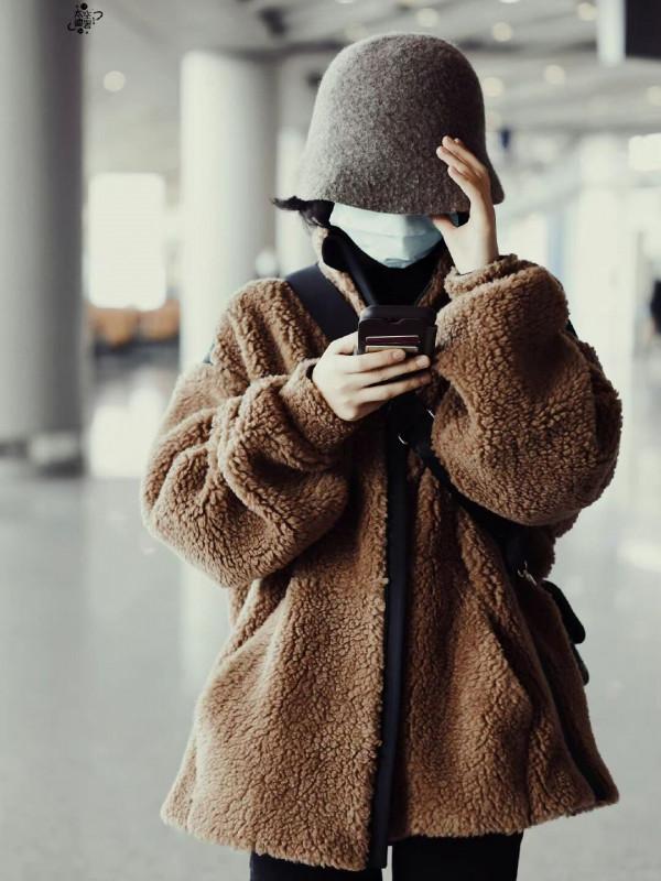 張子楓機場私服，軟糯可愛的妹妹｜||