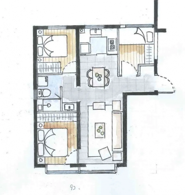 首付130萬起，朝陽唯一剛需地鐵盤，綠城沁園戶型亮相