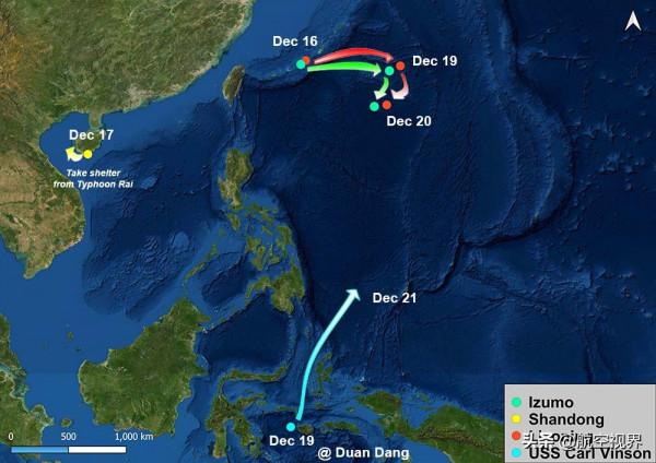 遼寧艦戰巡西太，一石二鳥直指美日，武力干涉臺海，後果會很嚴重