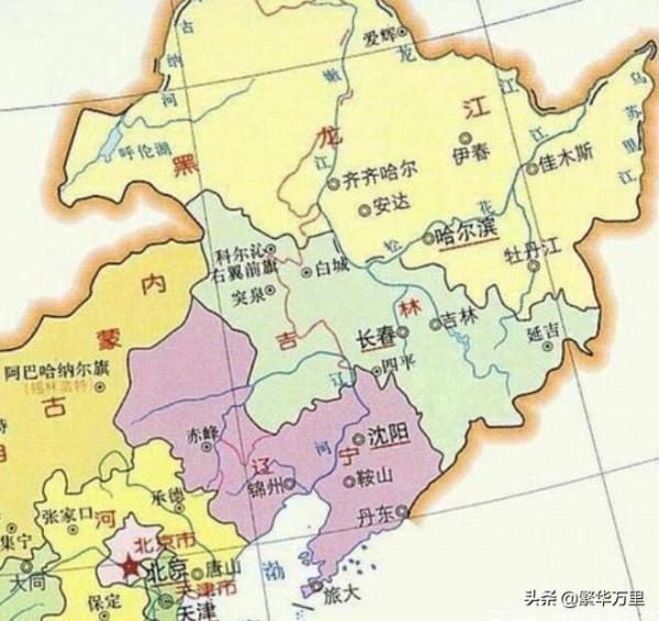 遼寧與內蒙古的區劃變動，遼寧省9個縣，為何劃入了內蒙古？