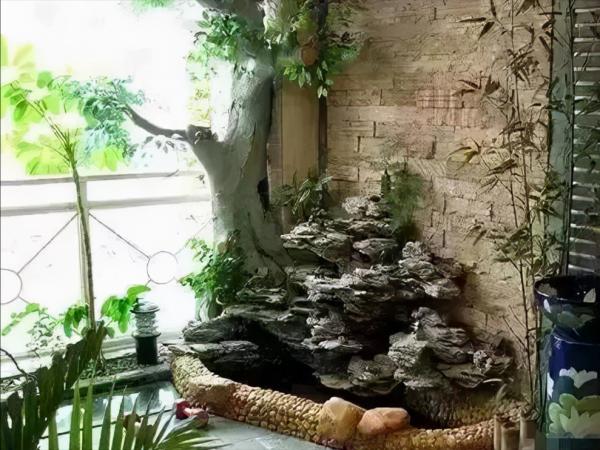 小型室內假山魚池製作步驟分享