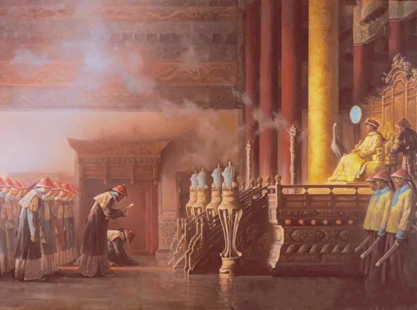 清朝大臣三更半夜起床上早朝，經常遲到，皇帝扣他們工資也沒用