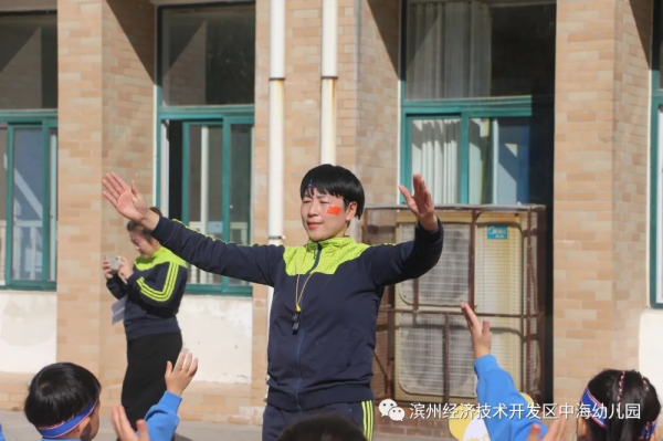 中海幼兒園開展早操展示活動