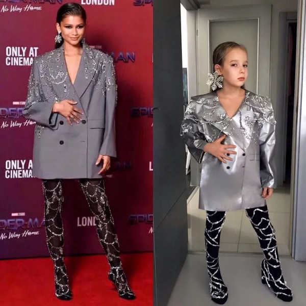 土耳其媽媽曬7歲女兒cos照爆火ins，網友：哈哈哈哈簡直是神還原