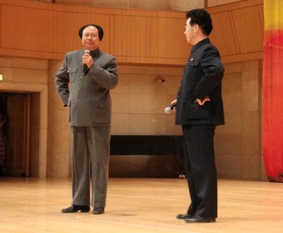 毛主席的特型演員中，除了古月，還有一位叫古云