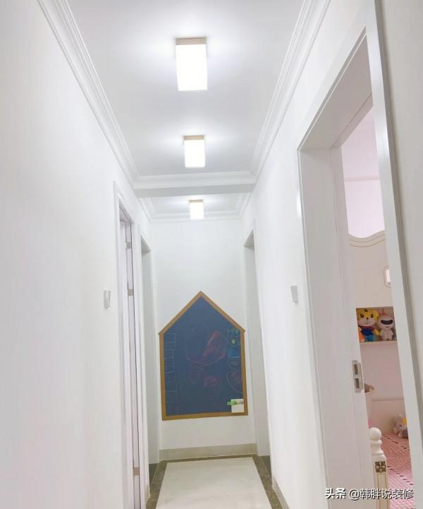 終於入住新家了，全屋不造型，天花板只做石膏線，溫馨又舒適