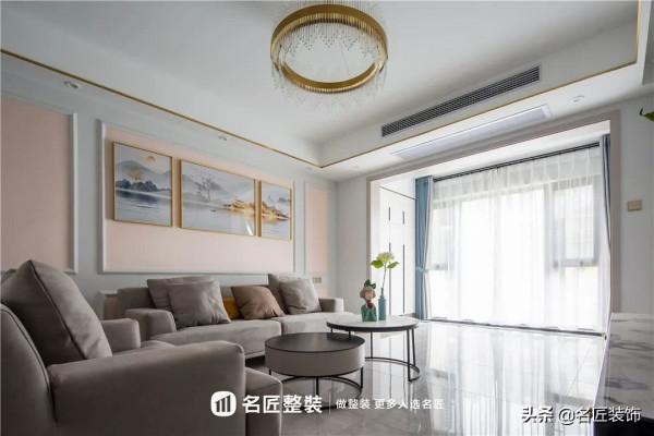 「生活美學」128㎡ 北歐輕奢 | 清新浪漫，明媚如春日裡的花田