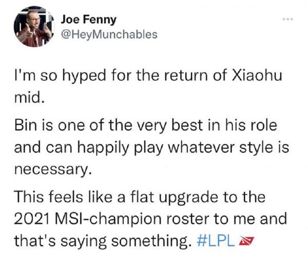 峽谷晚報：JDG官宣紅米教練迴歸｜張無忌因LPL運動會手傷