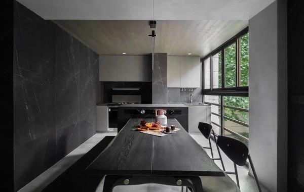 140㎡現代極簡，沒有繁雜的設計，樸素的元素，營造低調高階感