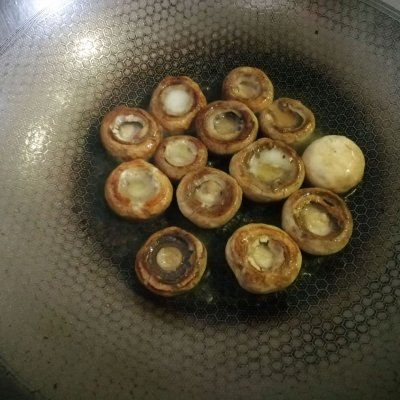 #清香麻爽秒入魂#椒麻煎烤口蘑