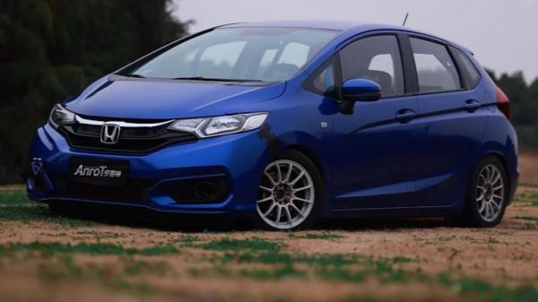 超跑飛度GK5加了渦輪，名副其實的城市小精靈、賽道小鋼炮