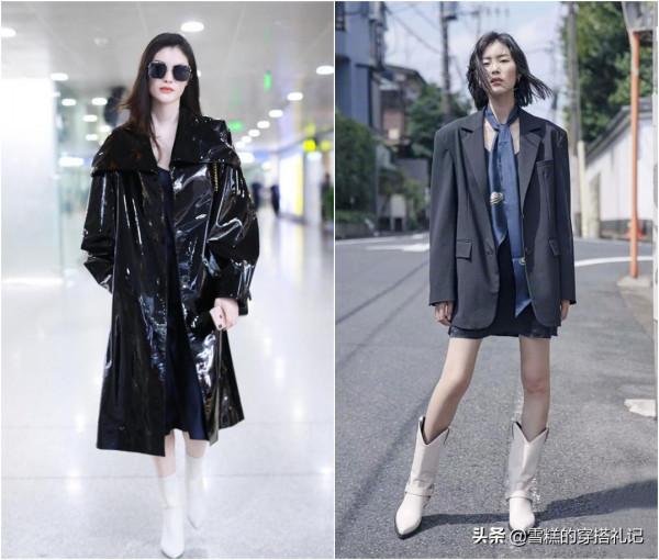 今年冬天“豆腐靴”火了！高階優雅又百搭，配大衣、羽絨服都時髦