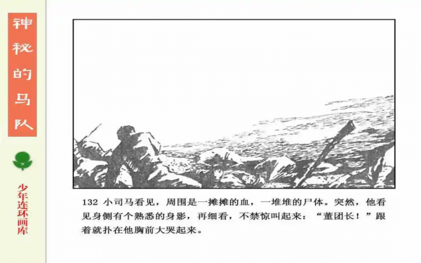 驚險戰鬥故事《神秘的馬隊》