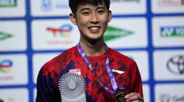 二〇二一年羽壇最大黑馬，奪得世界羽球錦標賽男單冠軍