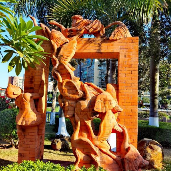 福建閩南的紅磚厝