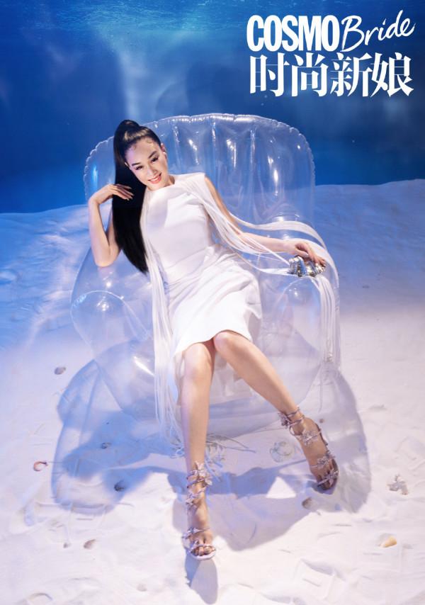 鍾麗緹張倫碩結婚5週年紀念大片曝光 彷彿置身於海洋之中唯美浪漫