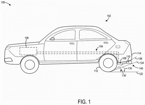 福特申請可伸縮排氣專利,有助於增大離去角,提升車輛越野效能 福特申請可伸縮排氣專利,有助於增大離去角,提升車輛越野效能