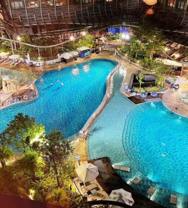 溫馨！胡杏兒一家入住酒店度假，分享與兩個兒子同浸泡泡浴合照