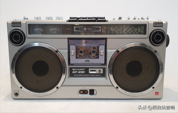 夏普 SHARP GF-9191 單卡四喇叭收錄機